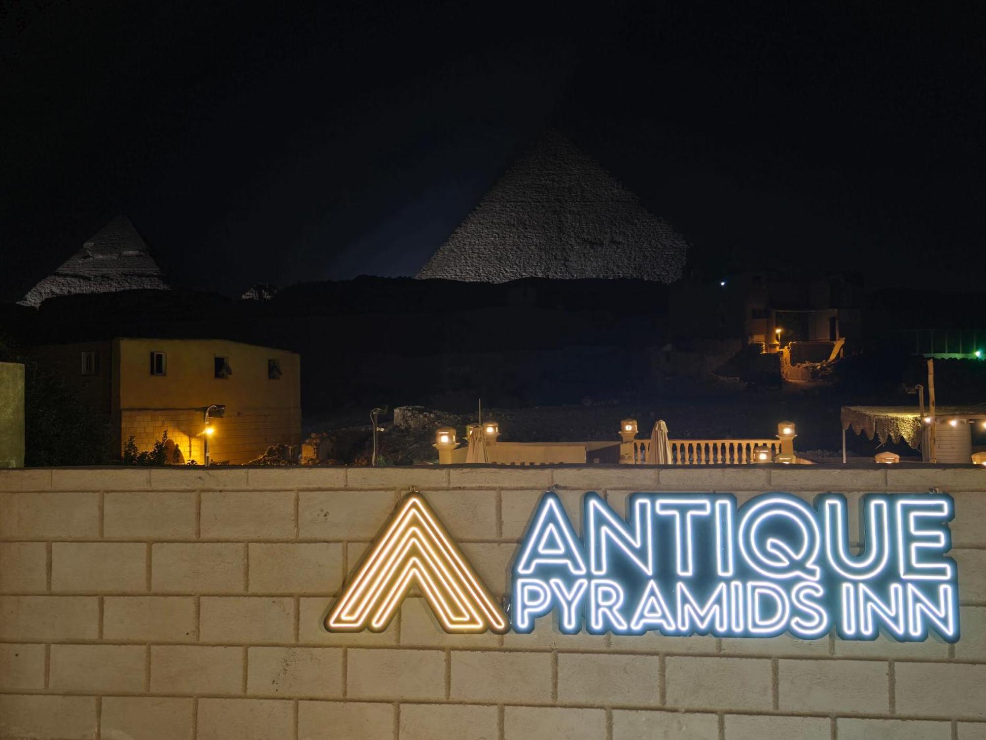 Antique Pyramids Inn Giza Bagian luar foto