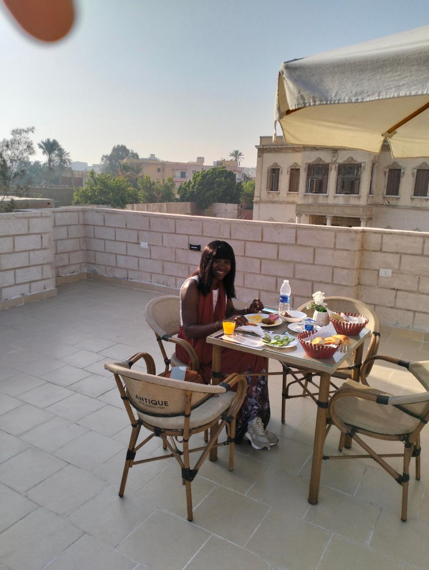 Antique Pyramids Inn Giza Bagian luar foto