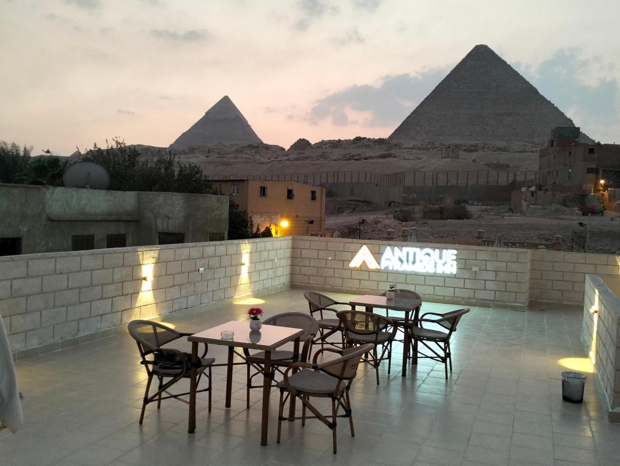 Antique Pyramids Inn Giza Bagian luar foto