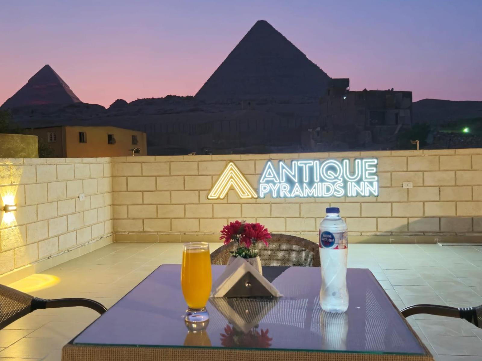 Antique Pyramids Inn Giza Bagian luar foto