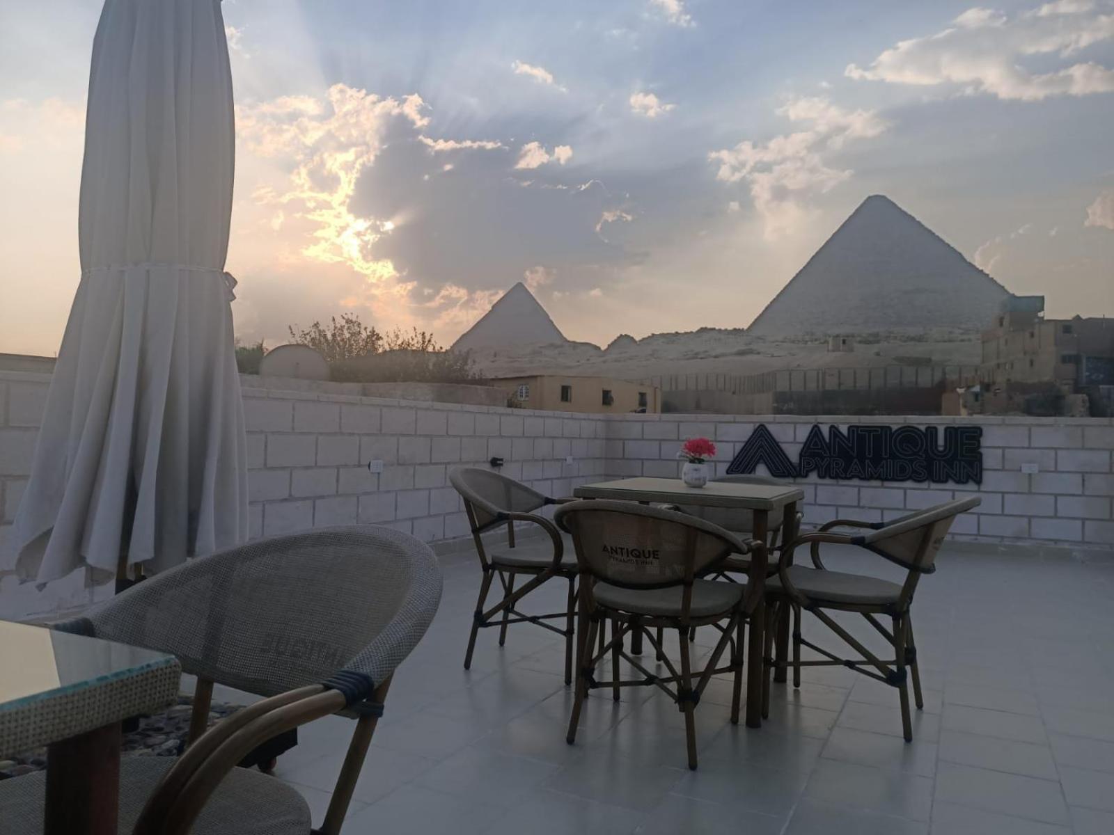 Antique Pyramids Inn Giza Bagian luar foto