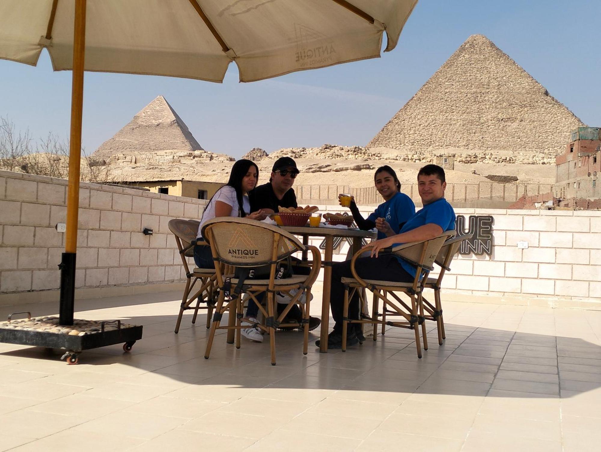 Antique Pyramids Inn Giza Bagian luar foto